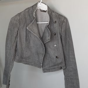 Theory Grey Jean jacket